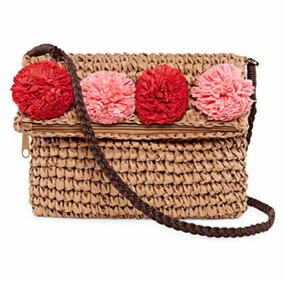 Pom Pom crossbody bag 😍
